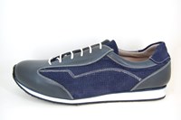 Mens sneakers - blue in large sizes